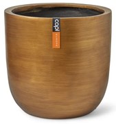 Ghiveci Capi - Jardinieră în formă de ou 42x41 cm - Retro - Gold