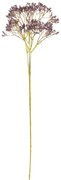 Floare artificială Gypsophila violet închis, 15 x15 x 65 cm