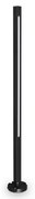 Stalp LED slim pentru iluminat exterior, IP65 Jedi pt h080 negru