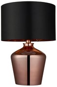 Lampă de masă Endon 61149 WALDORF 1xE27/10W/230V cupru/negru