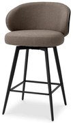 Scaun de bar design elegant LUX Camerota, Scalea grey