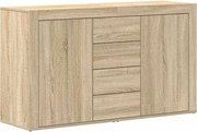 vidaXL Bufet cu sertar Stejar Sonoma 120 x 36 x 69 cm Lemn compozit