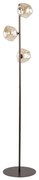 Lampă de podea LAVA 3xG9/8W/230V bronz/bej fumuriu