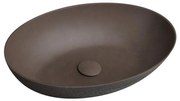 Sapho - Lavoar pentru blat FORMIGO 60x40 cm beton/maro