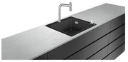 Set chiuveta bucatarie Hansgrohe Sink combi SilicaTec si baterie ComfortZone 200 negru - crom