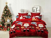 Lenjerie de pat din microfibra SANTALAND rosu Dimensiune lenjerie de pat: 70 x 80 cm | 140 x 200 cm