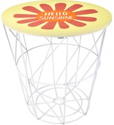 Masa copii cu functie de depozitare, Ø 30 cm