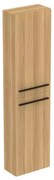 Dulap inalt suspendat Ideal Standard i.life S finisaj stejar 40 cm 2 usi