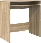 vidaXL Birou cu sertar Stejar Sonoma 77.5 x 43 x 79 cm Lemn compozit