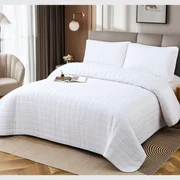 Cuvertura bumbac 100%, 4 piese, pat 2 persoane, 230x240 cm, EY10