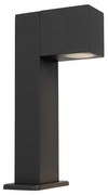 Lampă de podea industrială pentru exterior gri închis 30 cm IP44 - Baleno
