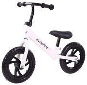 Bicicleta de echilibru fara pedale pentru incepatori, 2 - 5 ani, Alb