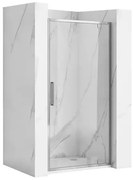 Usa de nisa pivotanta Rea Rapid Swing 100 cm sticla 6 mm crom