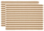 Suport pentru farfurii 2 buc. din material textil 33x48 cm Statement Stripe – Södahl