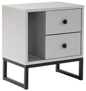 Măsuță de noptieră Glimmer Grey