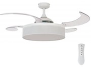 Ventilator LED de tavan FANAWAY 511030 FRASER 3xE27/20W/230V alb + telecomandă