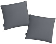 Set 2 buc perne de exterior CALINO 45x45 cm, gri inchis