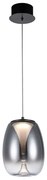 Pendul LED design decorativ modern PAMELA 20 fumuriu