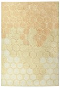 Covor galben ocru lavabil/țesut manual din bumbac 140x200 cm Sweet Honey – Lorena Canals