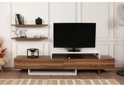 Comoda TV 180 X 41.7 X 29.5 Nirvana - Teak, White