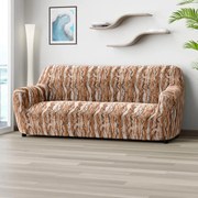 Huse bielastice OCEANO NOU cărămizii fotoliu triplu (l. 170 - 220 cm)