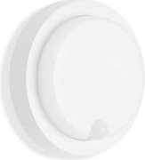 Telefunken - Aplica de exterior cu senzor LED/12W/230V IP44 albă