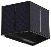 Aplică LED solară CUBUS 2xLED/1,5W/3,7V 1500 mAh IP54