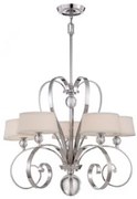 Candelabru clasic MADISON MANOR 5 becuri G9 Elstead QZ/MADISONM5 IS