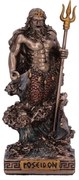 Mini statueta zeul marii Poseidon 8.5cm