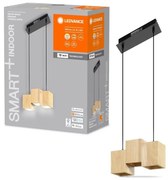 Lustră LED pe cablu dimabilă DECOR WOOD 3xLED/7W/230V Wi-Fi Ledvance