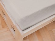 Cearsaf Jersey pentru patut copii cu elastic 70x140 cm Caisa