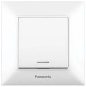 Intrerupator simplu cu led alb incastrat Arkedia Slim