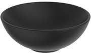 Lavoar pe blat negru mat 41 cm, rotund, Ideal Standard Strada Negru mat, Rotunda