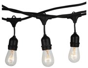 Șir exterior STRING 15m 15xE27/25W/230V IP54