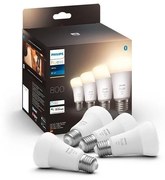 SET 4x bec LED dimabil Philips Hue WHITE A60 E27/9W/230V 2700K