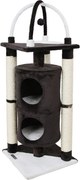 Kerbl Ansamblu pentru pisici „Onyx”, alb ș negru, 81507