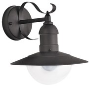 Brilagi - Aplica de exterior MOLDE 1xE27/60W/230V IP44 negru