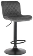 Scaun de bar Lidora, gri