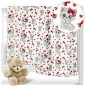 Bellatex Pătură pentru copii Pisicuță roz, 100 x150 cm