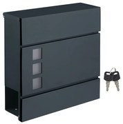 Cutie poștală cu suport pentru ziare