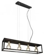 Suspensie vintage 4 becuri E27 Vito R30194032 Trio