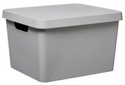 Cutie cu capac Boty, plastic, 17 l