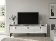 Stativ TV PIENA 160 cm, alb