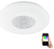 Eglo 9682 - Plafonieră LED RGB dimabilă CAPASSO-C LED/17W/230V