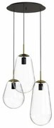 Suspensie moderna 3 becuri E27 Pear 7794 Nowodvorski