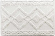 Covor de baie GLADIS, 100% bumbac, ecru, 50 x 80 cm