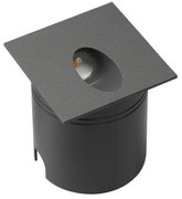 Spot LED incastrabil scari iluminat exterior IP65 ASPEN gri inchis