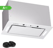 Klarstein Hektor Eco, hotă, 52 cm, 446 m³/h, control tactil, sticlă