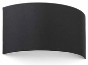 Aplica de perete ambientala design modern COTTON round 2L neagra