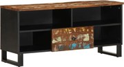 vidaXL Dulap TV, 100x33x46 cm, lemn masiv reciclat&lemn prelucrat